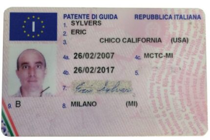 Buy Italian Driver’s License Online