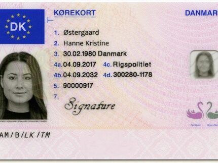Buy Danish drivers License