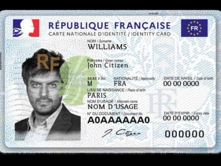 Carte d’identité française